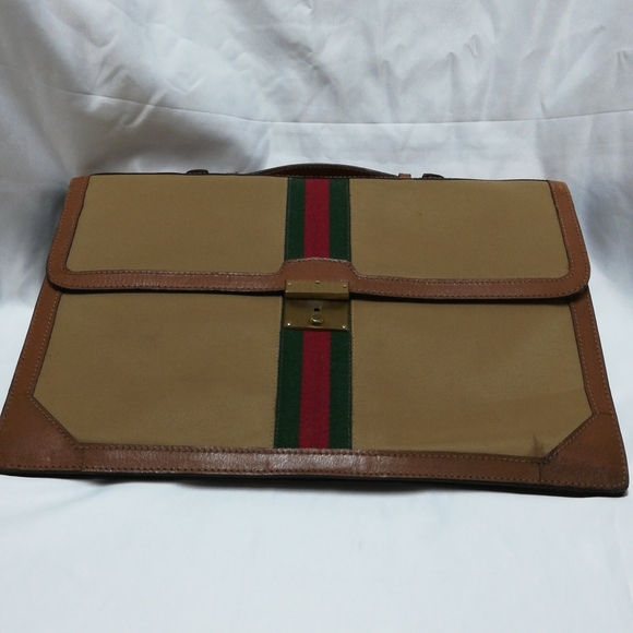 Gucci Bags Vintage Gucci Briefcase Poshmark